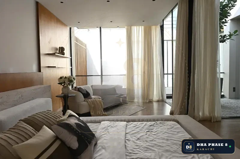 666 Sq Yd 4 Bed Designer Villa in Phase 8 | Basement, Pool & Cinema