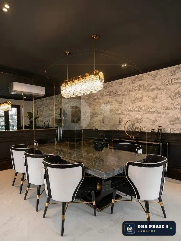 1,000 Sq Yd 6 Bed Designer Villa in Zone A