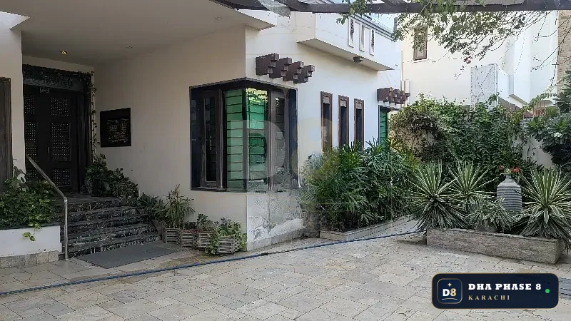 111 Sq Yd 7 Bed Designer Villa in Phase 8 | Basement, Pool & Cinema