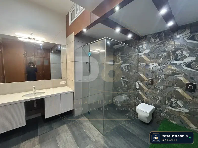500 Sq Yd 7 Bed Designer Villa in Phase 8 | Basement, Pool & Cinema