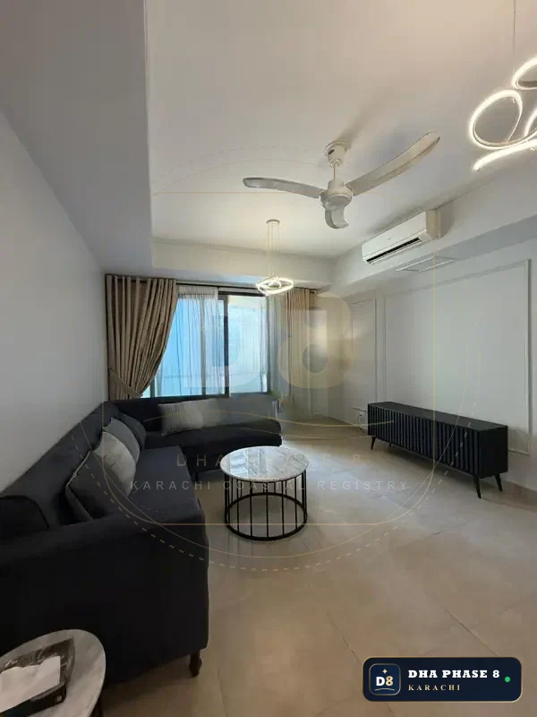 1,000 Sq Ft Studio Apartment in Phase 8 | Direct Sea View