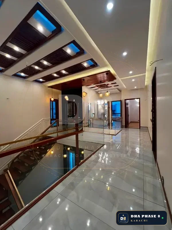 500 Sq Yd 5 Bed Designer Villa in Phase 8 | Full Basement