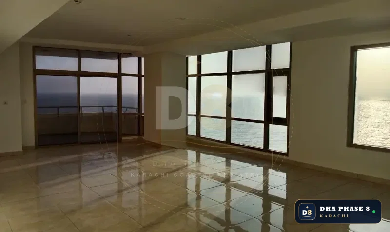 2,190 Sq Ft 3 Bed Apartment in Emaar Crescent Bay | Direct Sea View