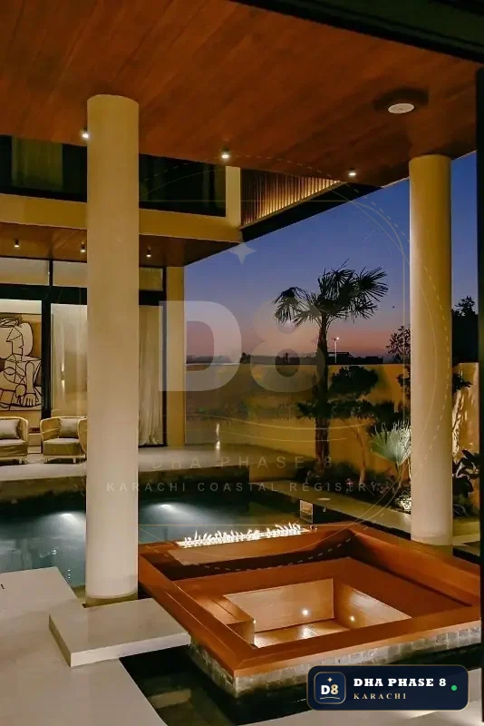 666 Sq Yd 5 Bed Designer Villa in Phase 8 | Basement, Pool & Cinema