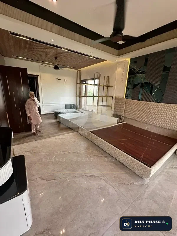 1,000 Sq Yd 7 Bed Designer Villa in Phase 8 | Basement, Pool & Cinema
