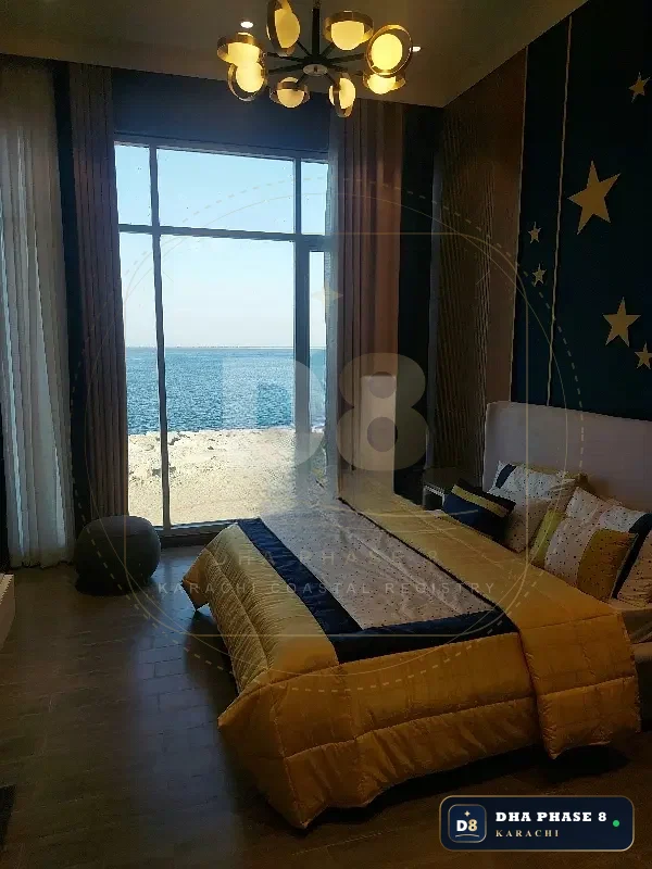 3,500 Sq Ft 4 Bed Apartment in HMR Waterfront | Direct Sea View