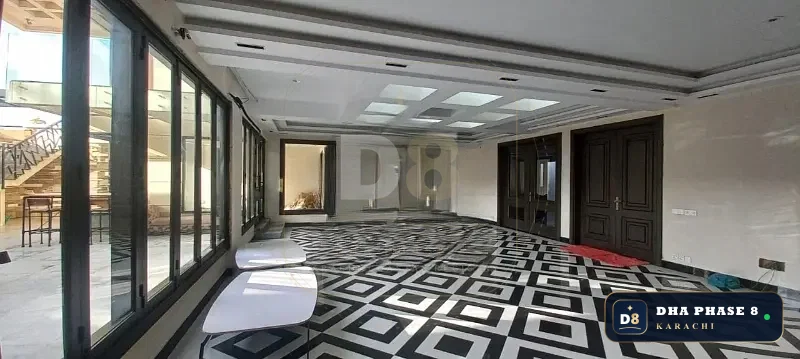 2,000 Sq Yd 8 Bed Designer Villa in Phase 8 | Basement, Pool & Cinema