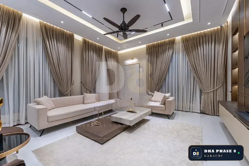 500 Sq Yd 5 Bed Designer Villa in Phase 8 | Brand New