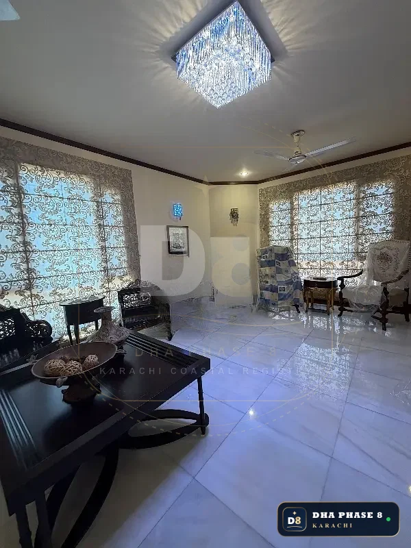 500 Sq Yd 5 Bed Designer Villa in Phase 8 | Full Basement