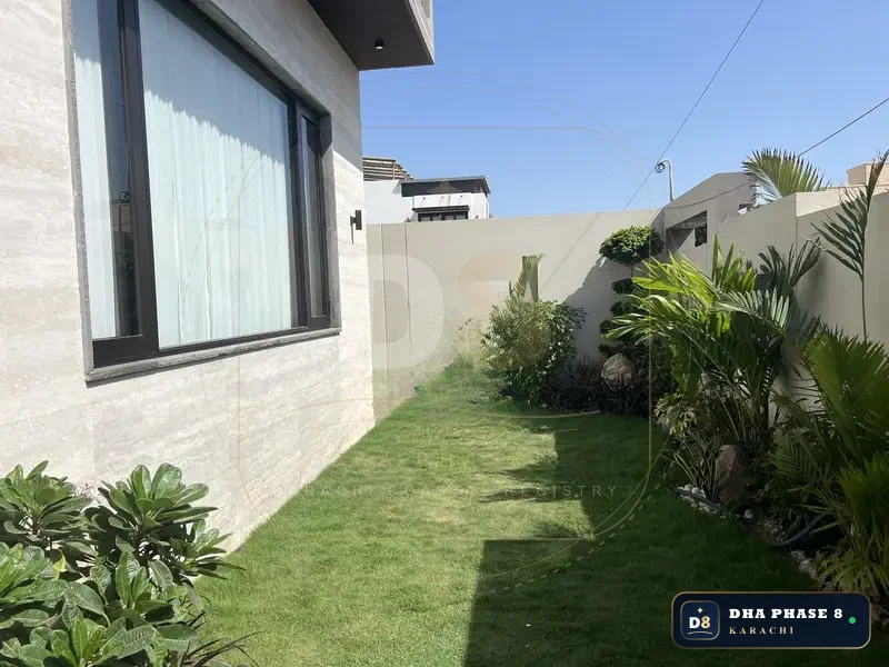 500 Sq Yd 5 Bed Designer Villa in Phase 8 | Basement, Pool & Cinema