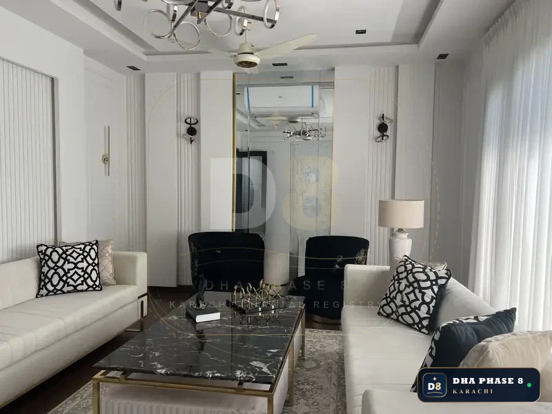 500 Sq Yd 5 Bed Designer Villa in Phase 8 | Basement, Pool & Cinema