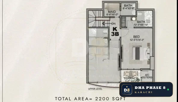 2,200 Sq Ft 3 Bed Penthouse in HMR Waterfront | Penthouse Residence