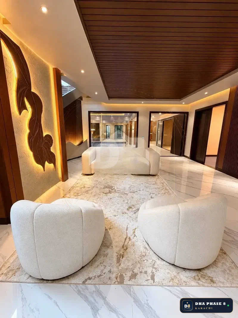 1,000 Sq Yd 6 Bed Designer Villa in Phase 8 | Brand New