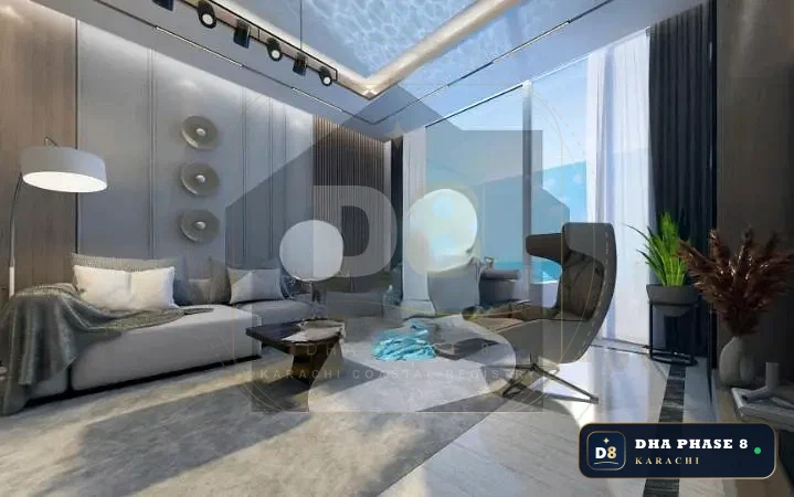 1,724 Sq Ft 2 Bed Apartment in HMR Waterfront | 2-Unit Layout