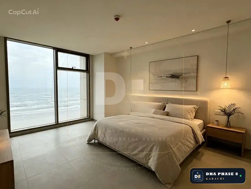 2,100 Sq Ft 3 Bed Apartment in Emaar Crescent Bay (The Views) | Direct Sea View
