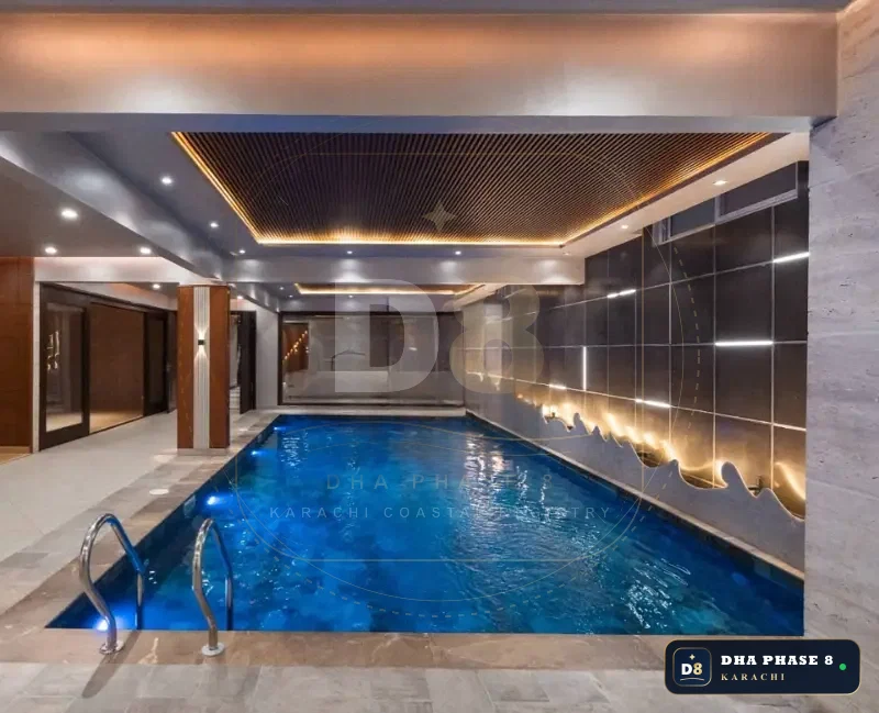 1,000 Sq Yd 6 Bed Designer Villa in Phase 8 | Basement, Pool & Cinema