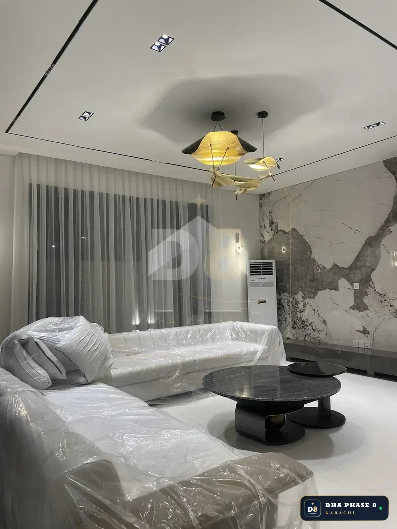 500 Sq Yd 6 Bed Designer Villa in Phase 8 | Basement, Pool & Cinema