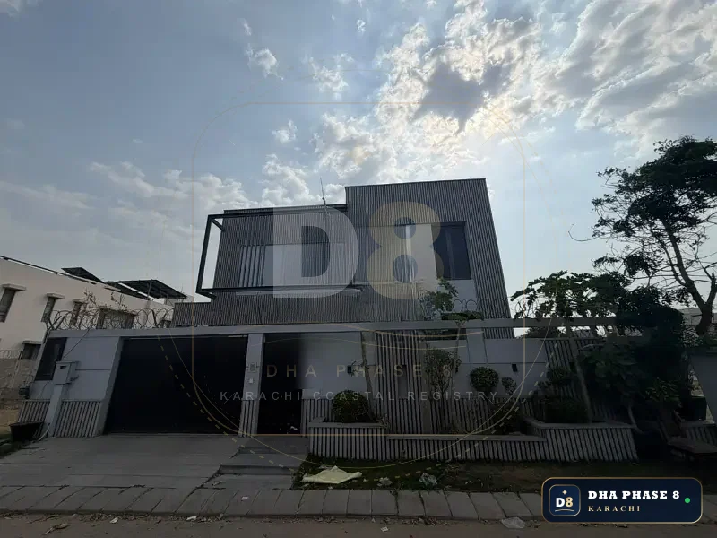 500 Sq Yd 6 Bed Designer Villa in Phase 8