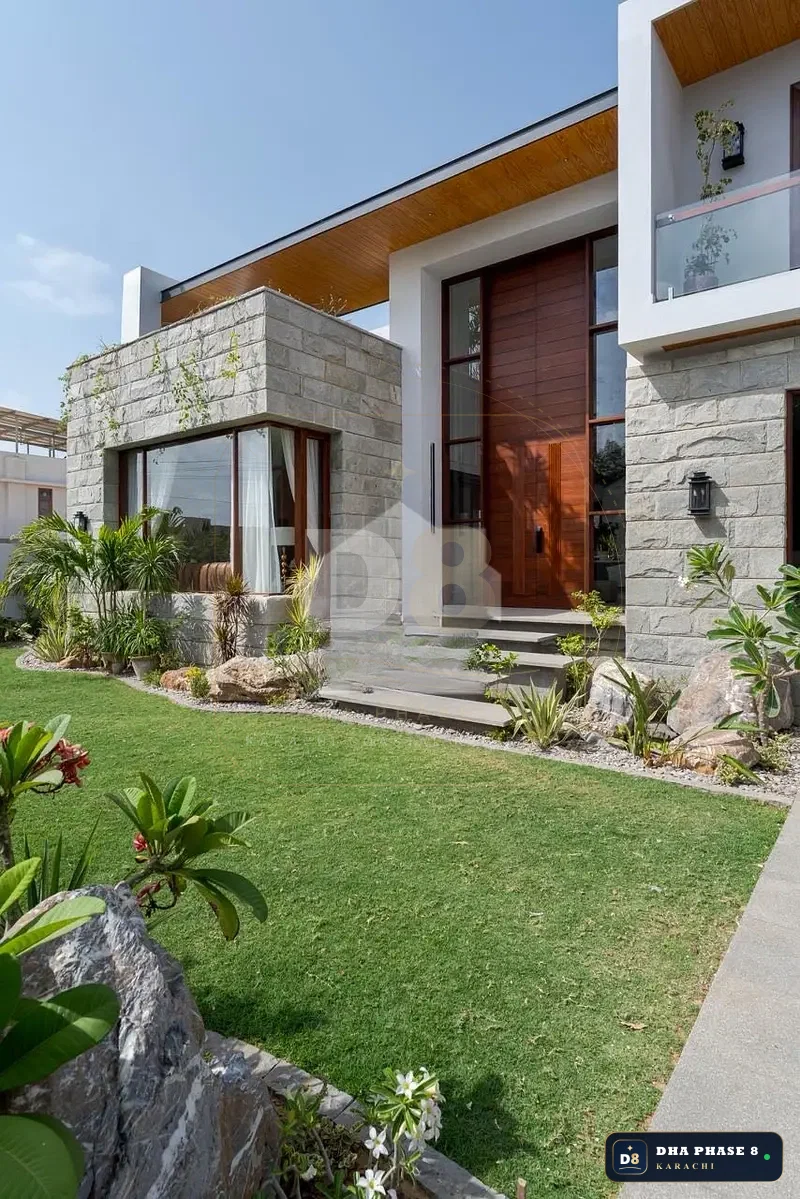 1,000 Sq Yd Designer Villa in Phase 8 | Basement, Pool & Cinema