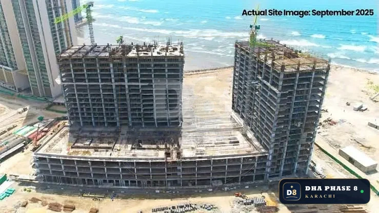 6 Marla 1 Bed Apartment in Emaar Crescent Bay (Park Edge) | Penthouse Residence