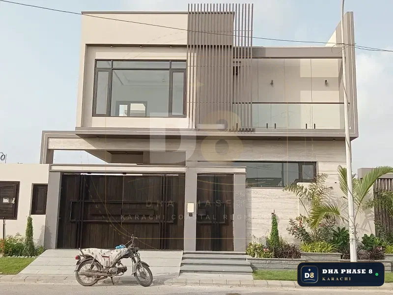 500 Sq Yd 5 Bed Designer Villa in Phase 8 | Basement, Pool & Cinema