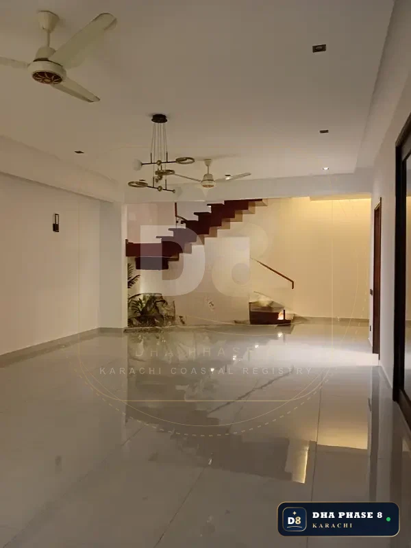 500 Sq Yd 5 Bed Designer Villa in Phase 8 | Basement, Pool & Cinema