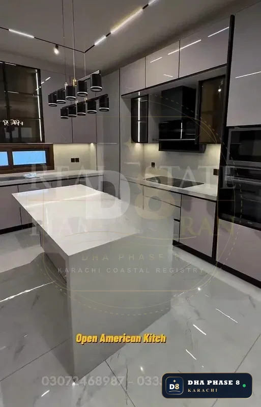 500 Sq Yd 6 Bed Designer Villa in Phase 8 | Full Basement