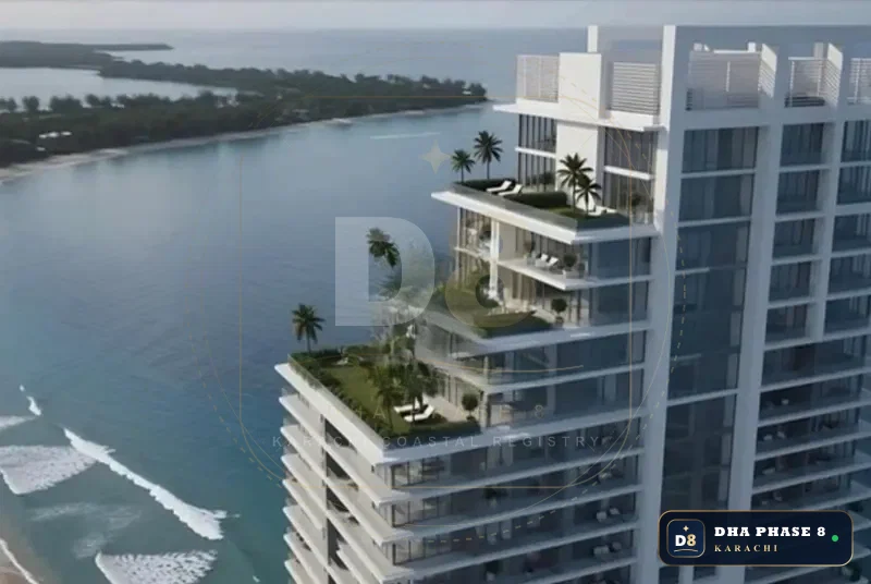 1,078 Sq Ft 2 Bed Apartment in HMR Waterfront | Direct Sea View