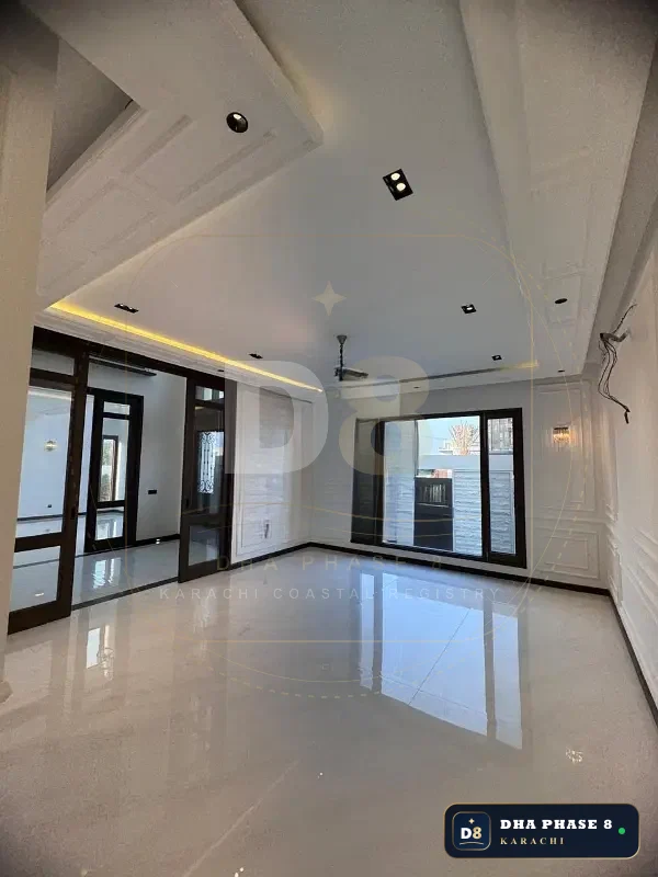 600 Sq Yd 6 Bed Designer Villa in Phase 8 | Full Basement