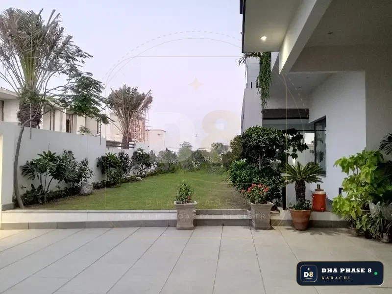 1,000 Sq Yd 7 Bed Designer Villa in Phase 8 | Basement, Pool & Cinema