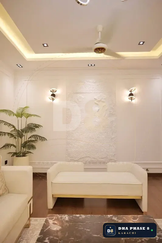 500 Sq Yd 5 Bed Designer Villa in Phase 8 | Basement, Pool & Cinema