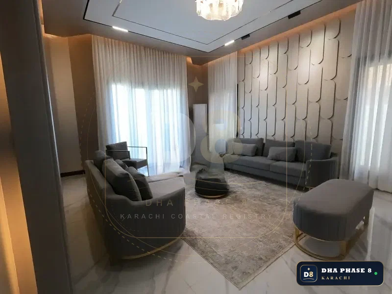 1,000 Sq Yd 10 Bed Designer Villa in Phase 8 | Basement, Pool & Cinema