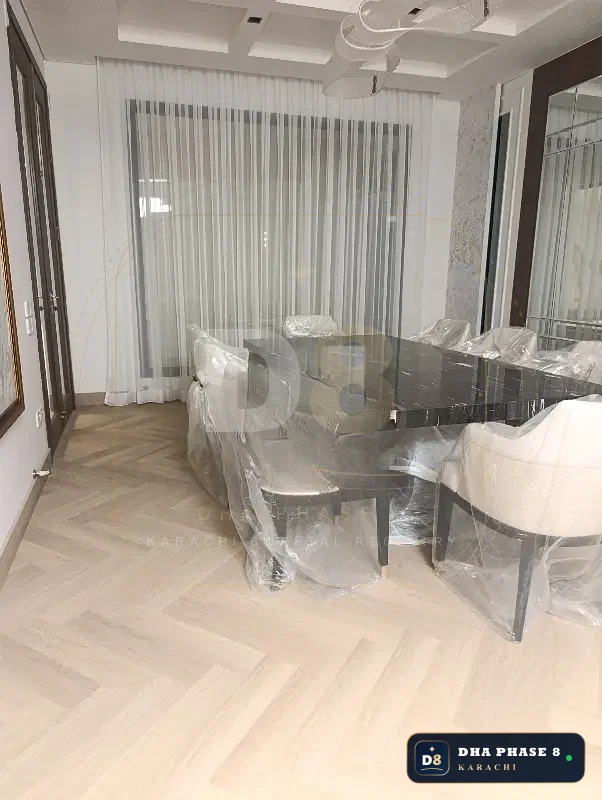500 Sq Yd 5 Bed Designer Villa in Phase 8 | Basement, Pool & Cinema