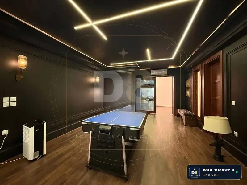 1,000 Sq Yd 6 Bed Designer Villa in Phase 8 | Basement, Pool & Cinema
