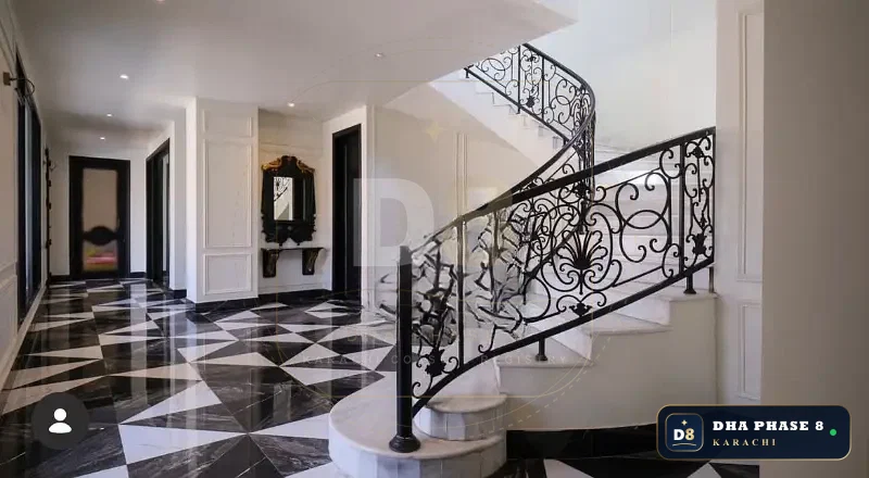 1,000 Sq Yd 6 Bed Designer Villa in Phase 8 | Basement, Pool & Cinema