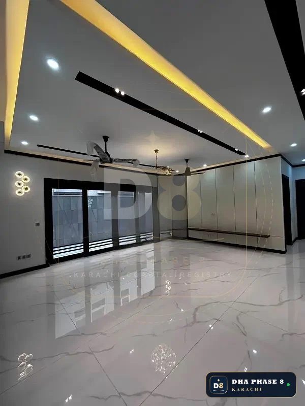 500 Sq Yd 7 Bed Designer Villa in Phase 8 | Brand New