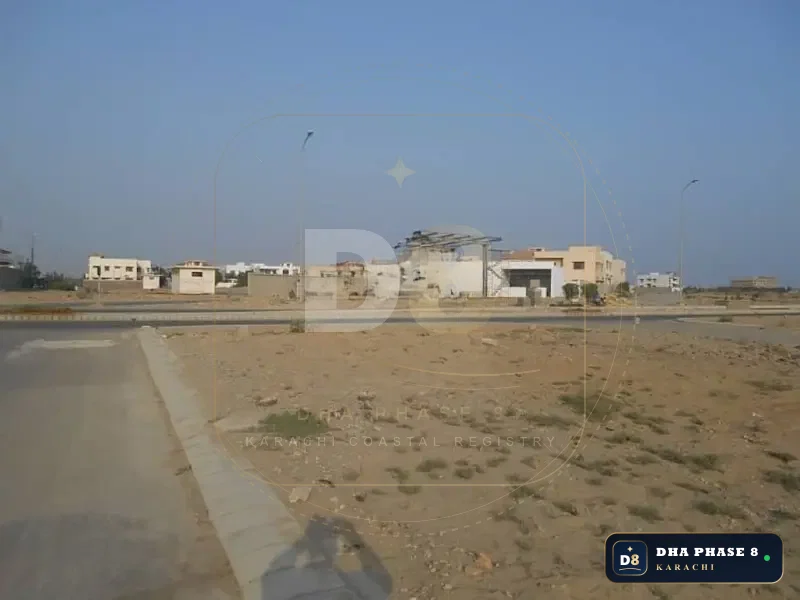 500 Sq Yd Residential Plot for Sale in Phase 8, DHA Phase 8 | Corner Location