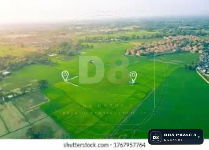 2,000 Sq Yd Residential Plot for Sale in Phase 8, DHA Phase 8 | Corner Location