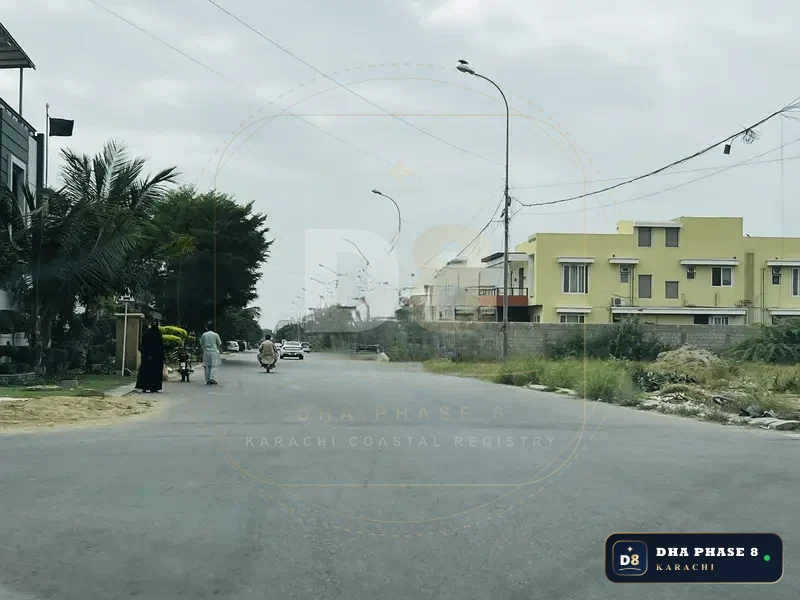 1,000 Sq Yd Residential Plot for Sale in Zone A, DHA Phase 8