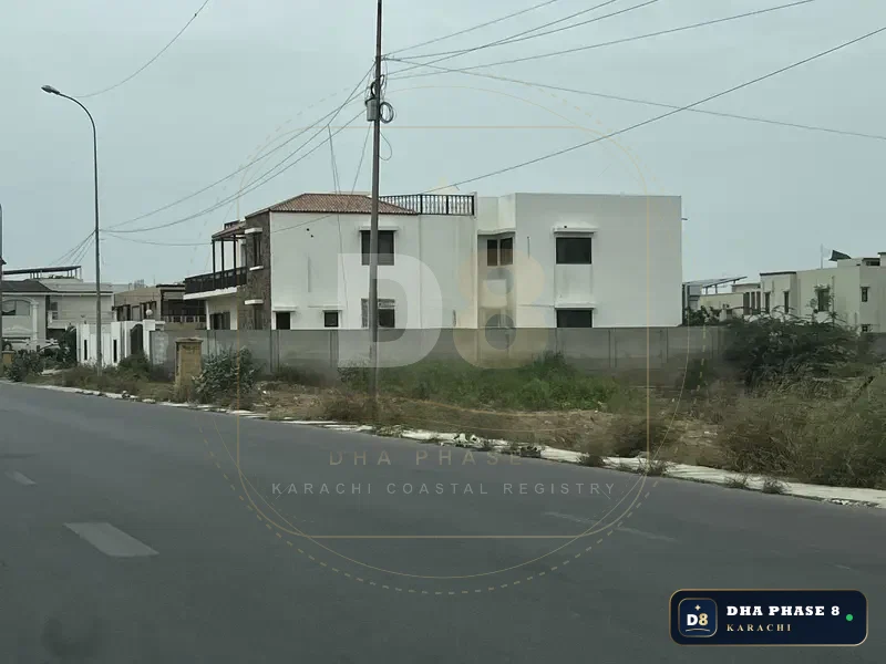 500 Sq Yd Residential Plot for Sale in Zone C, DHA Phase 8