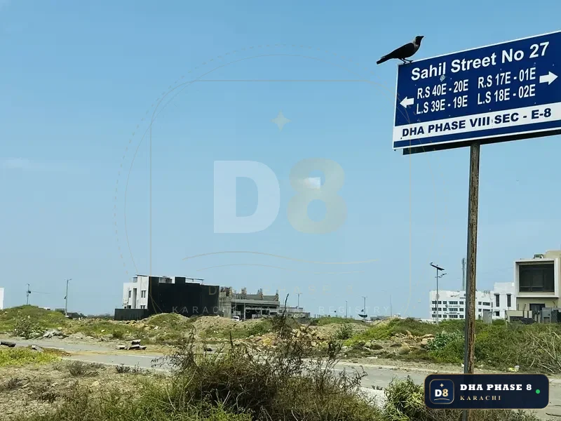 2,000 Sq Yd Residential Plot for Sale in Khayaban-e-Ghalib, Zone D, DHA Phase 8