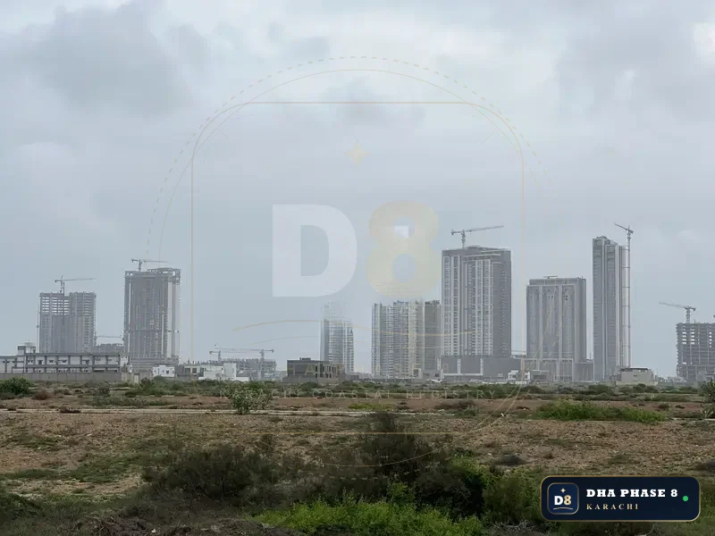 1,000 Sq Yd Residential Plot for Sale in Zone E, DHA Phase 8