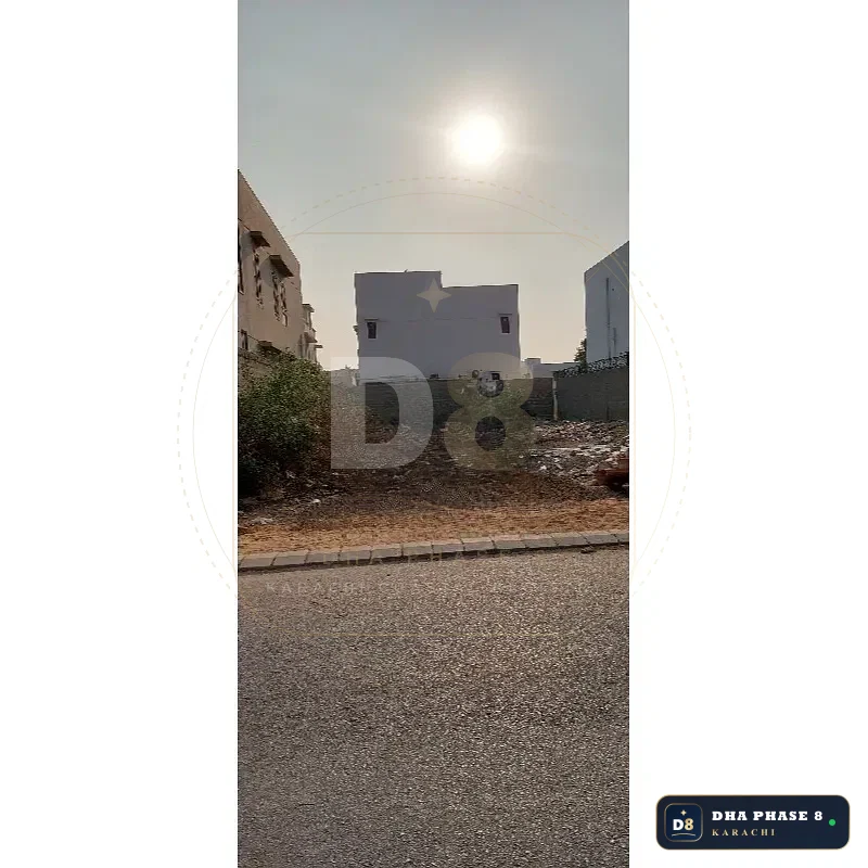 500 Sq Yd Residential Plot for Sale in Phase 8, DHA Phase 8 | Brand New