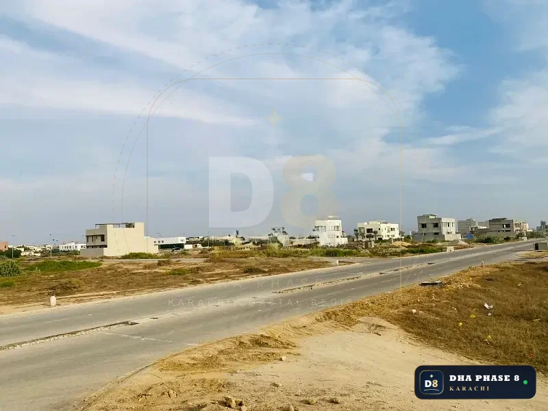 500 Sq Yd Residential Plot for Sale in Phase 8, DHA Phase 8 | Corner Location