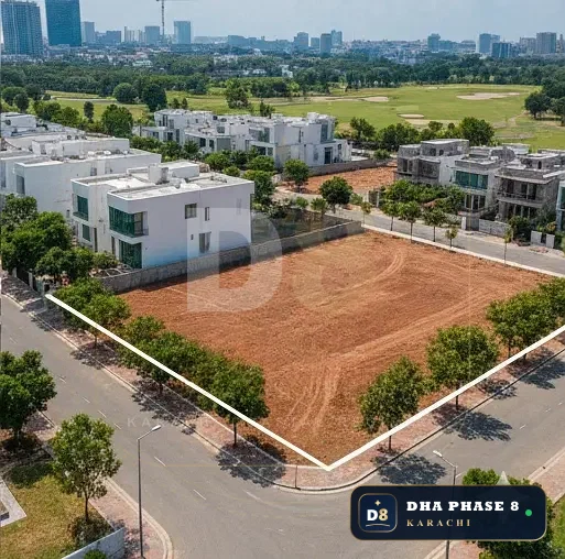 500 Sq Yd Residential Plot for Sale in Zone E, DHA Phase 8