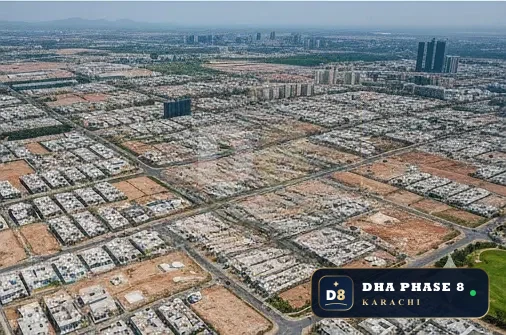 1,000 Sq Yd Residential Plot for Sale in Zone A, DHA Phase 8