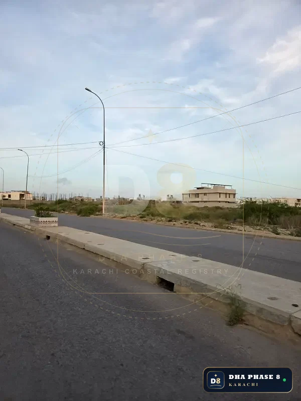 500 Sq Yd Residential Plot for Sale in Phase 8 Extension, DHA Phase 8 | Corner Location