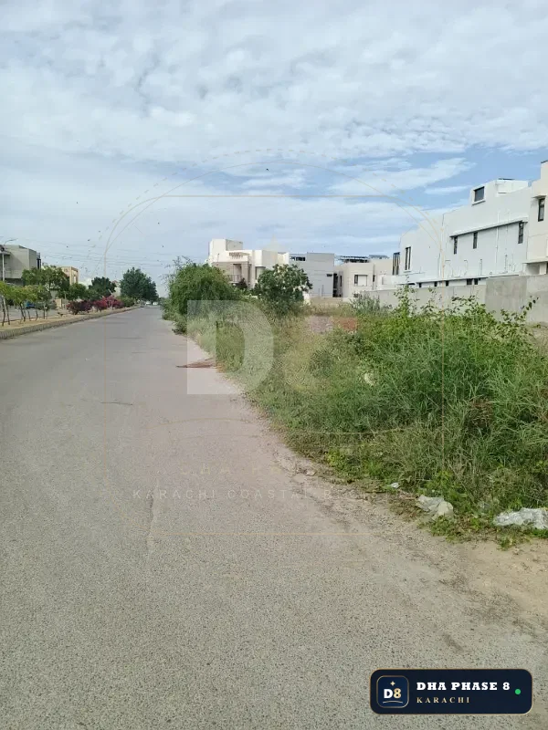 300 Sq Yd Residential Plot for Sale in Phase 8, DHA Phase 8 | West Open