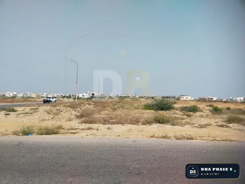 500 Sq Yd Residential Plot for Sale in Phase 8, DHA Phase 8 | West Open