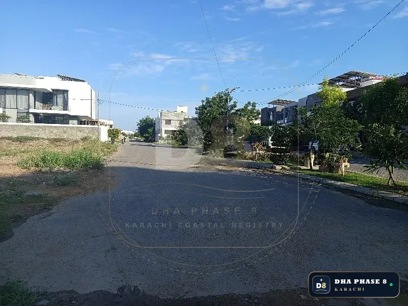 500 Sq Yd Residential Plot for Sale in Zone A, DHA Phase 8